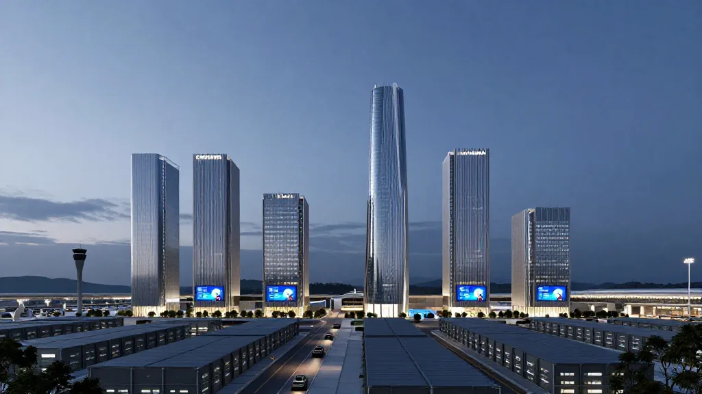 广州国际商业港未来愿景 AI輔助創作